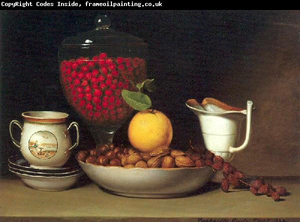 Peale, Raphaelle Still Life: Strawberries Nuts